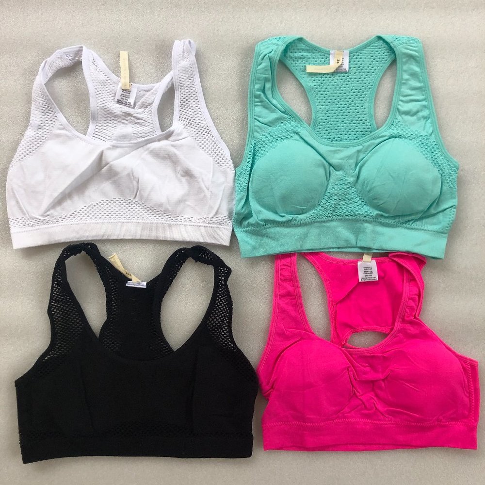 Mesh + Strappy Bralettes